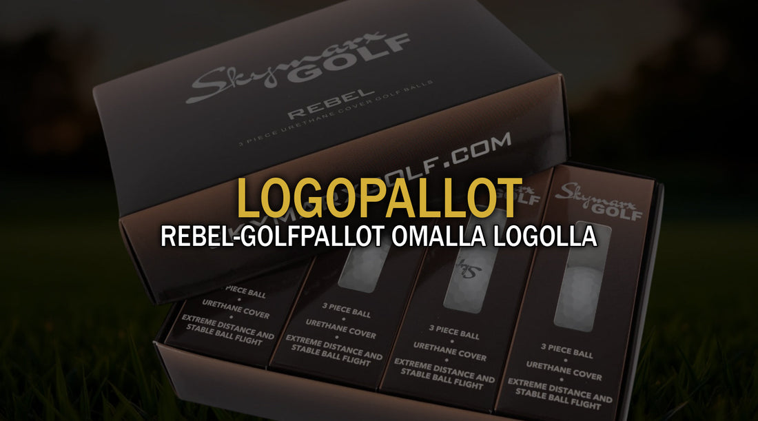 Logopallot – Näkyvyyttä ja laatua edullisesti Rebel-golfpallolla