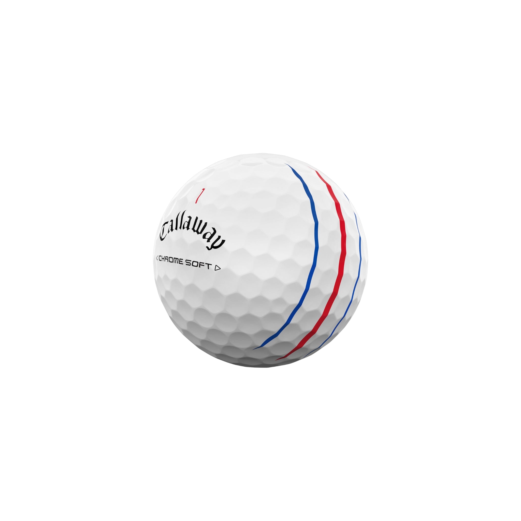 Callaway Chrome Soft | Triple Track - Golfpallot omalla painatuksella