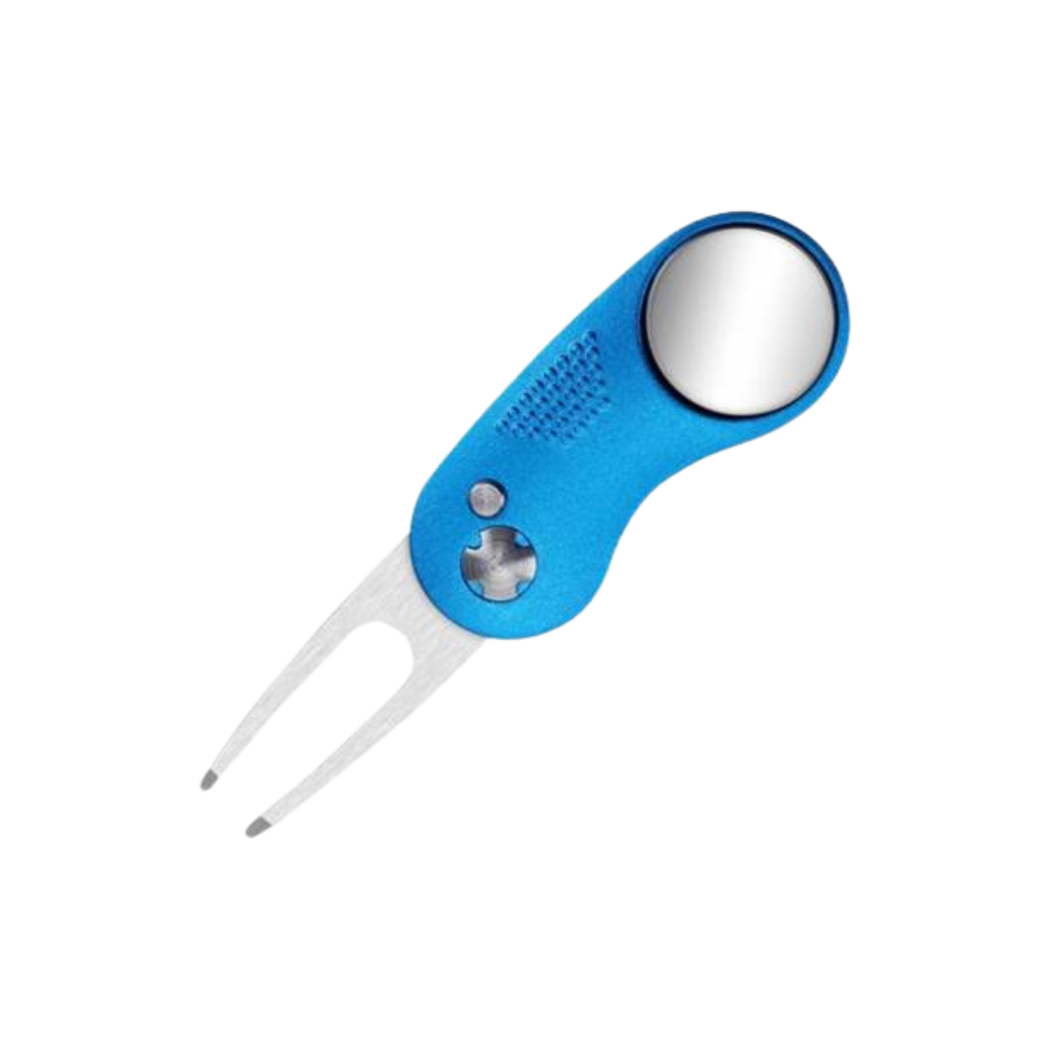 Divot Tool - Kokoontaitettava griinihaarukka personoitavalla merkkausnastalla