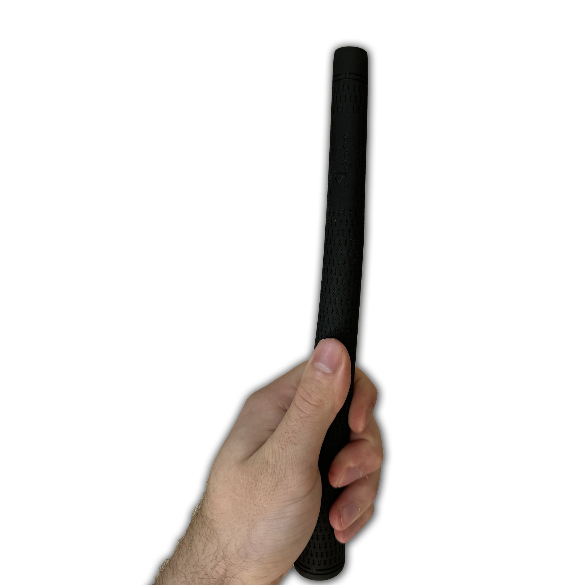 golf grip on hand velvet