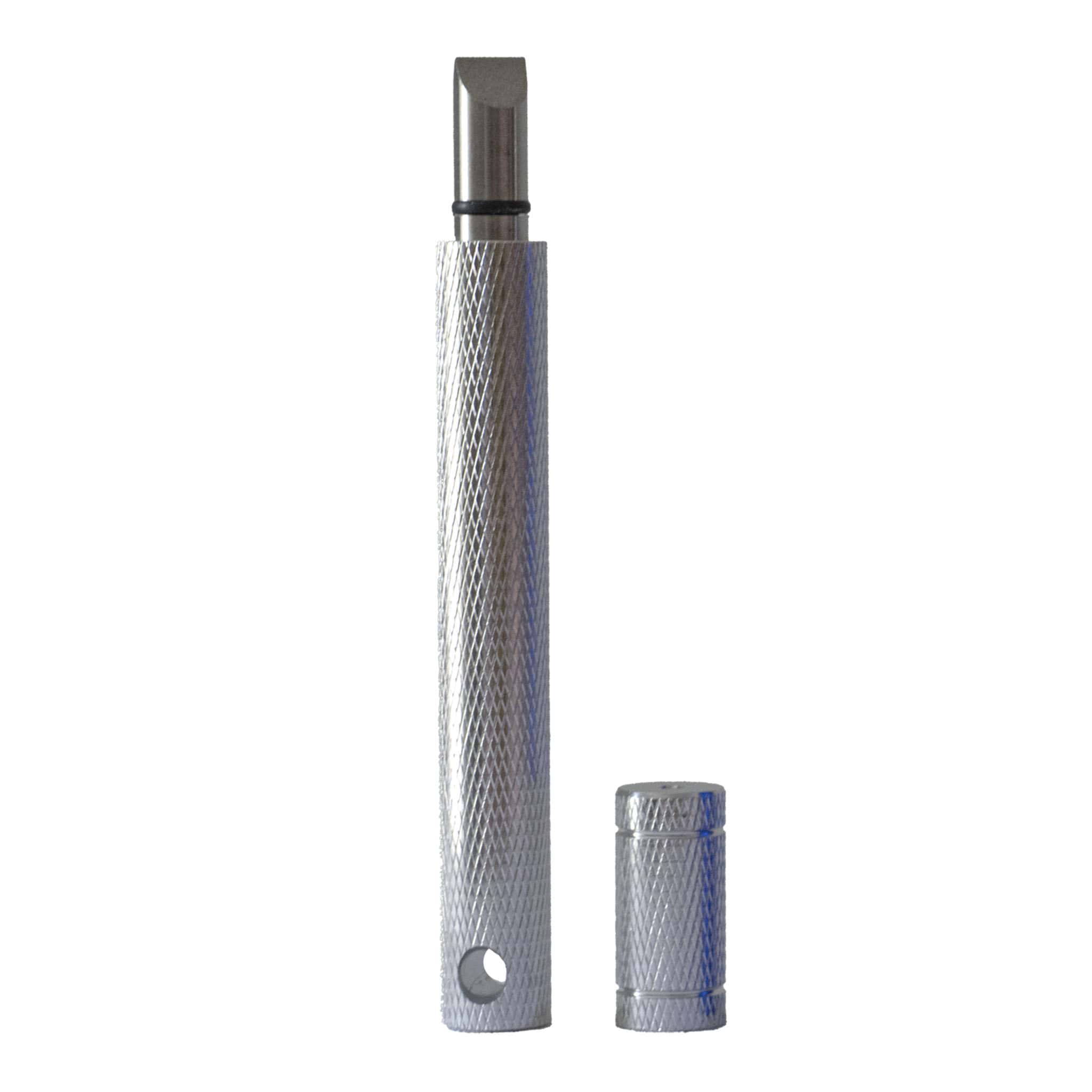 golf iron groove sharpener silver