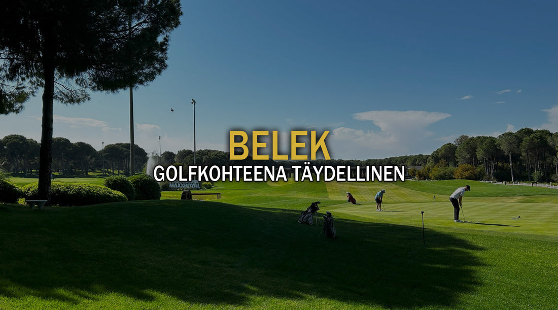 Skymarxin jätkät testasivat Belekin golftarjonnan