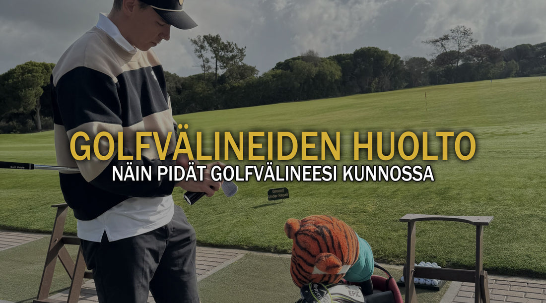 golfvälineet golfvälineiden huoltaminen