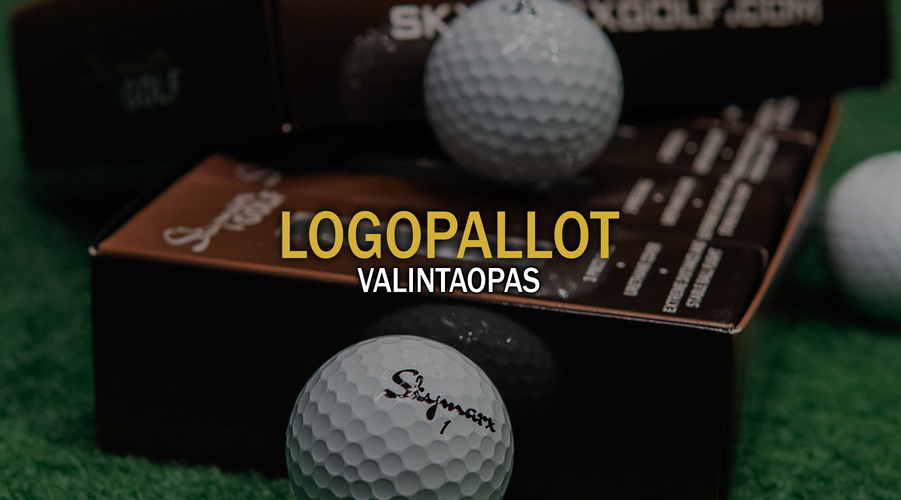 logopallot golfiin - näin valitset tarpeisiisi sopivan golfpallon logolla