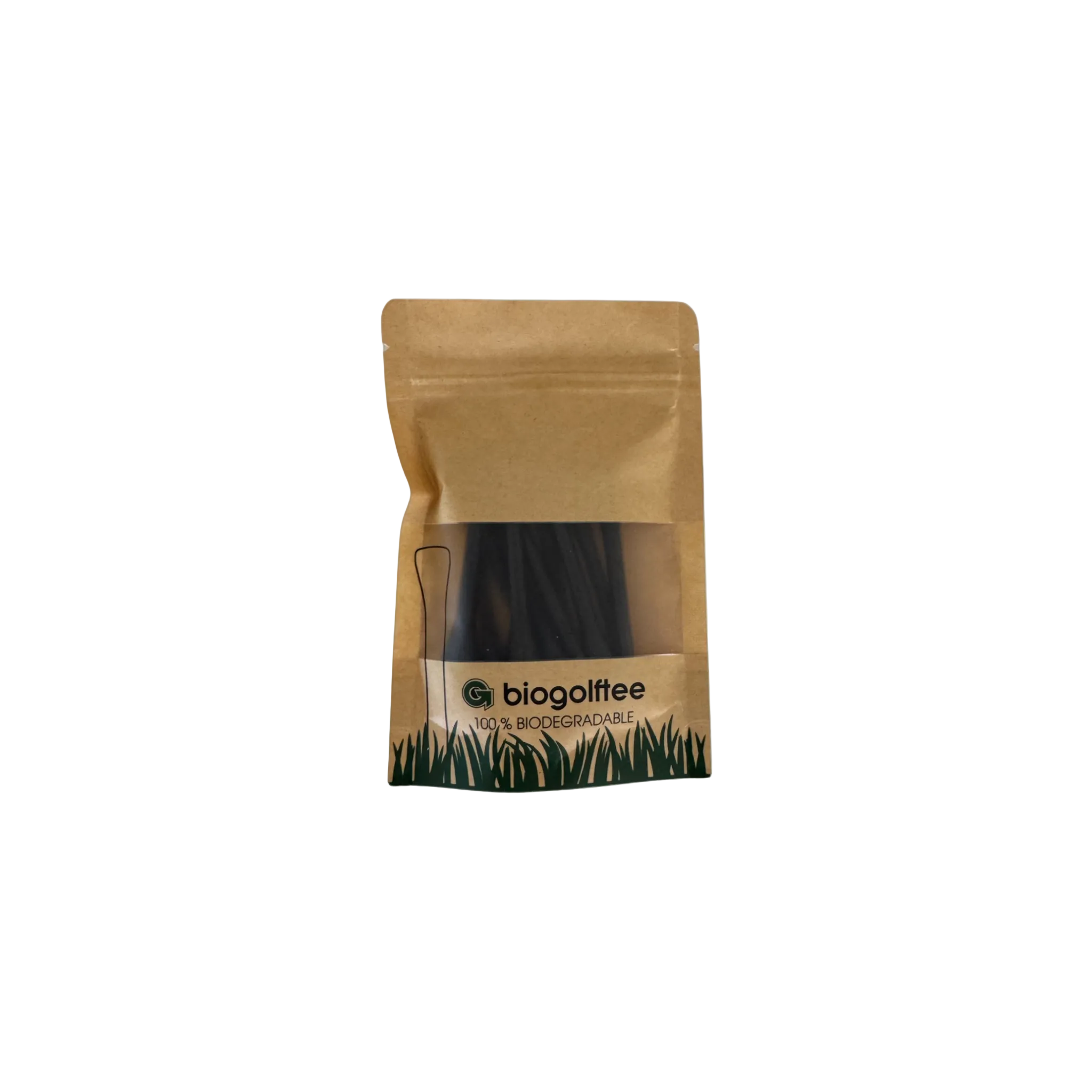 biogolftee musta skymarx logolla