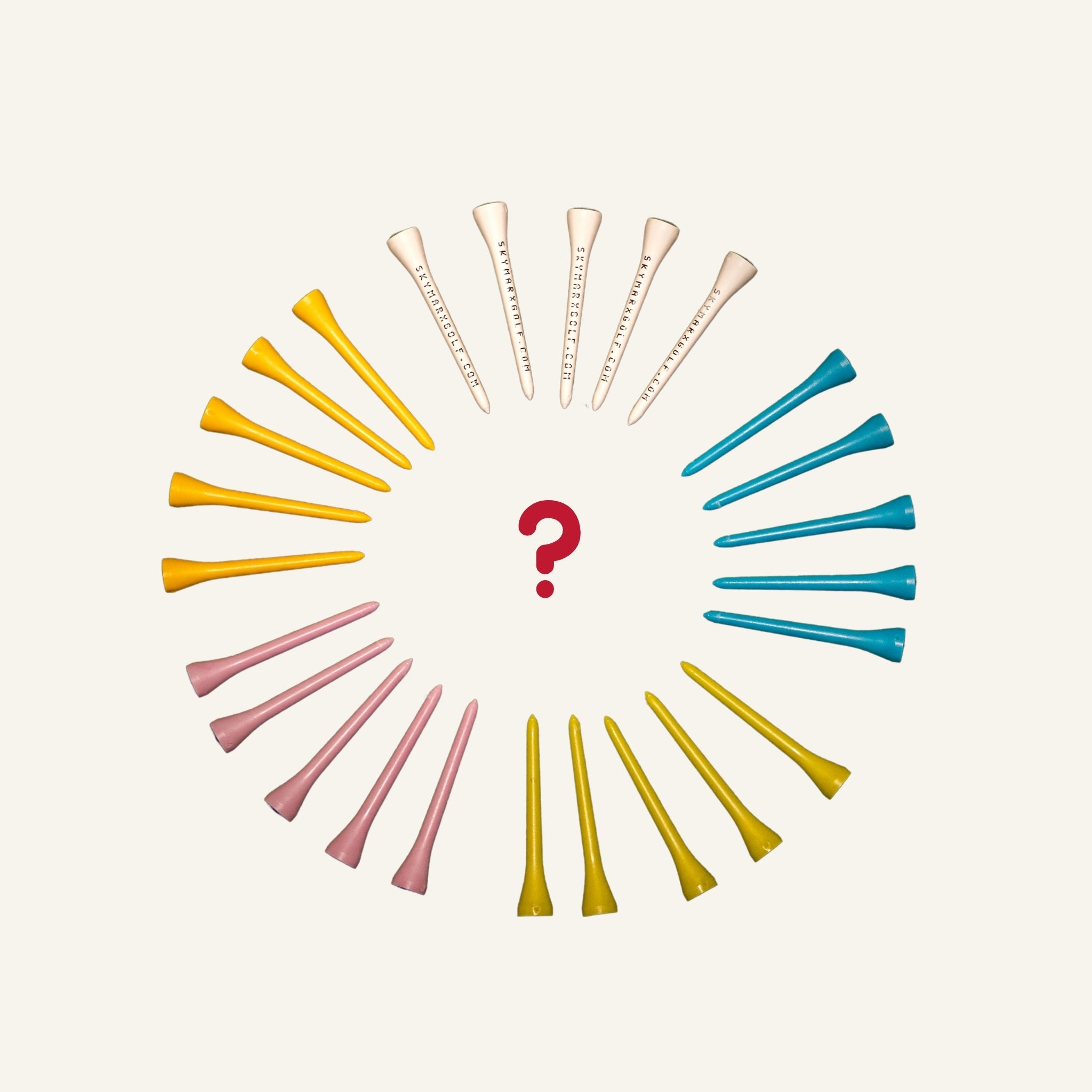 biogolftii mysteerisetti biogolftiit eri väreissä ja kuvilla