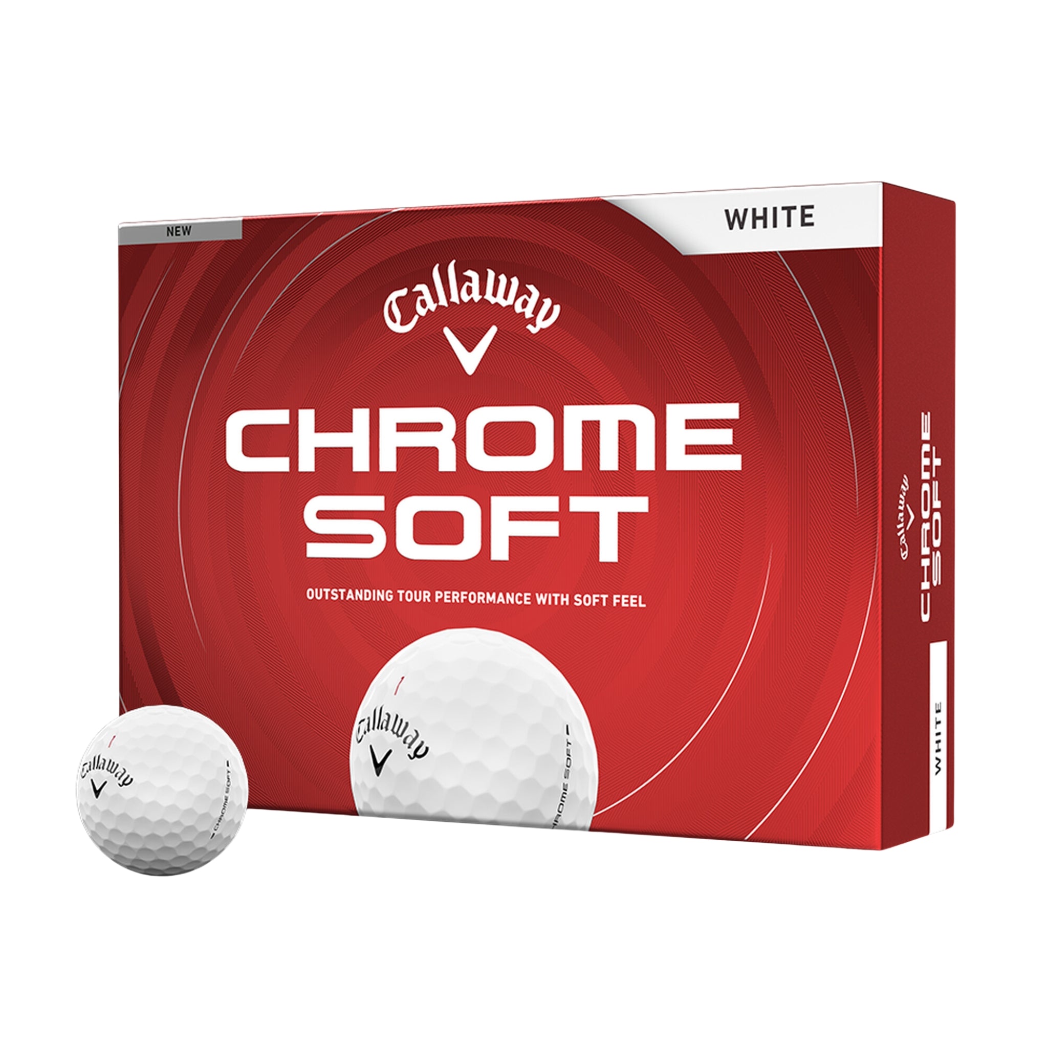 Callaway Chrome Soft - Golfpallot omalla painatuksella