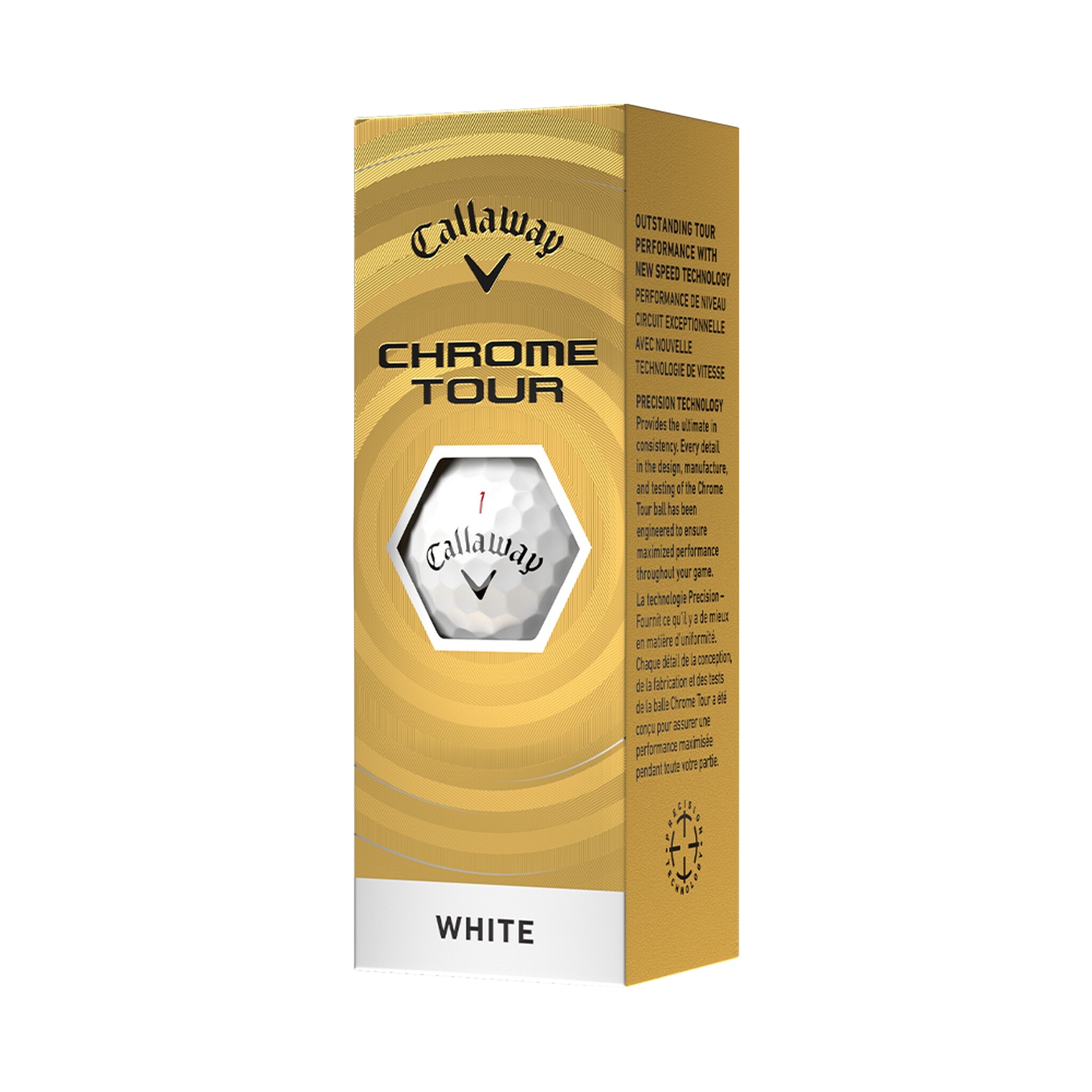 Callaway Chrome Tour - Golfpallot omalla painatuksella