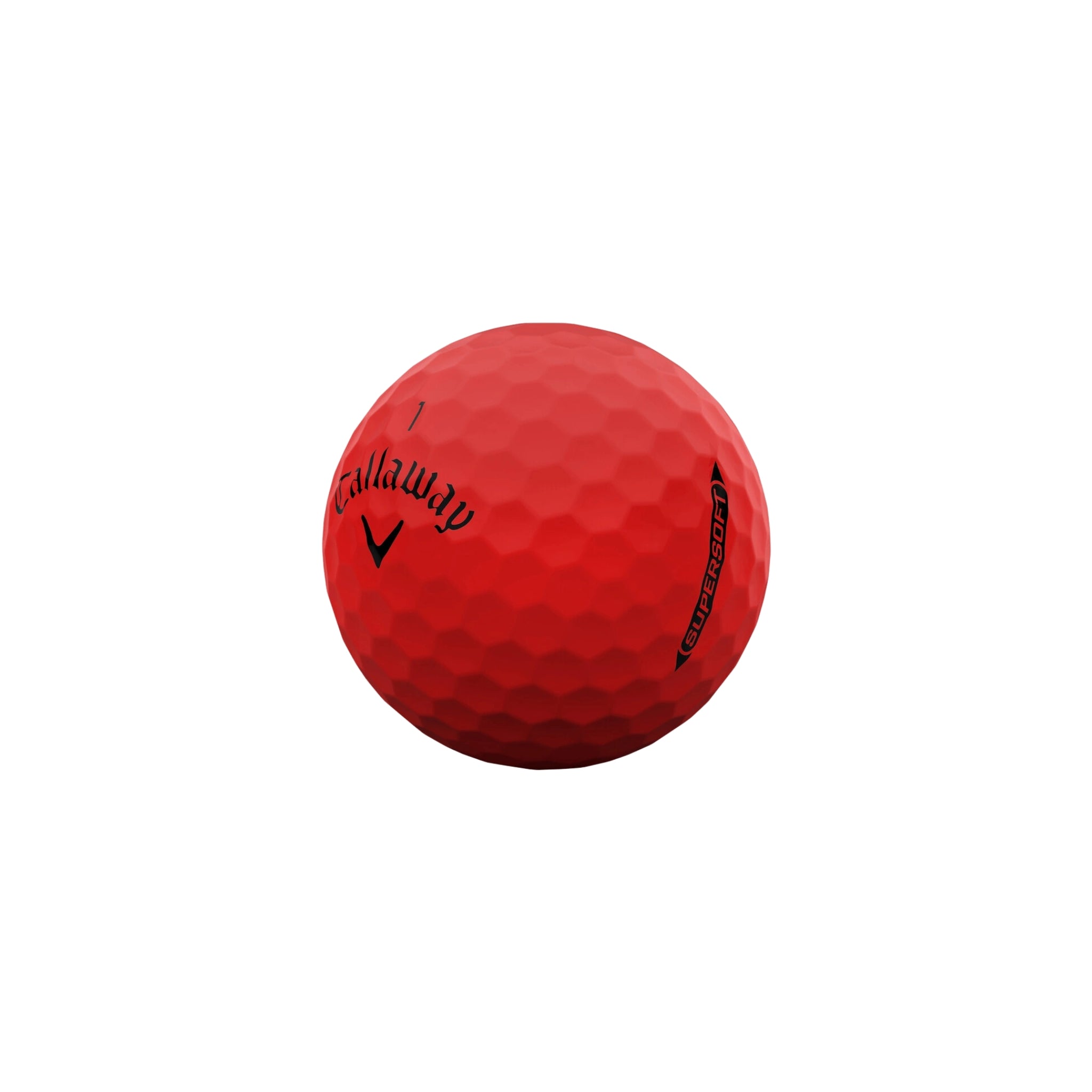 Callaway Supersoft punainen golfpallo