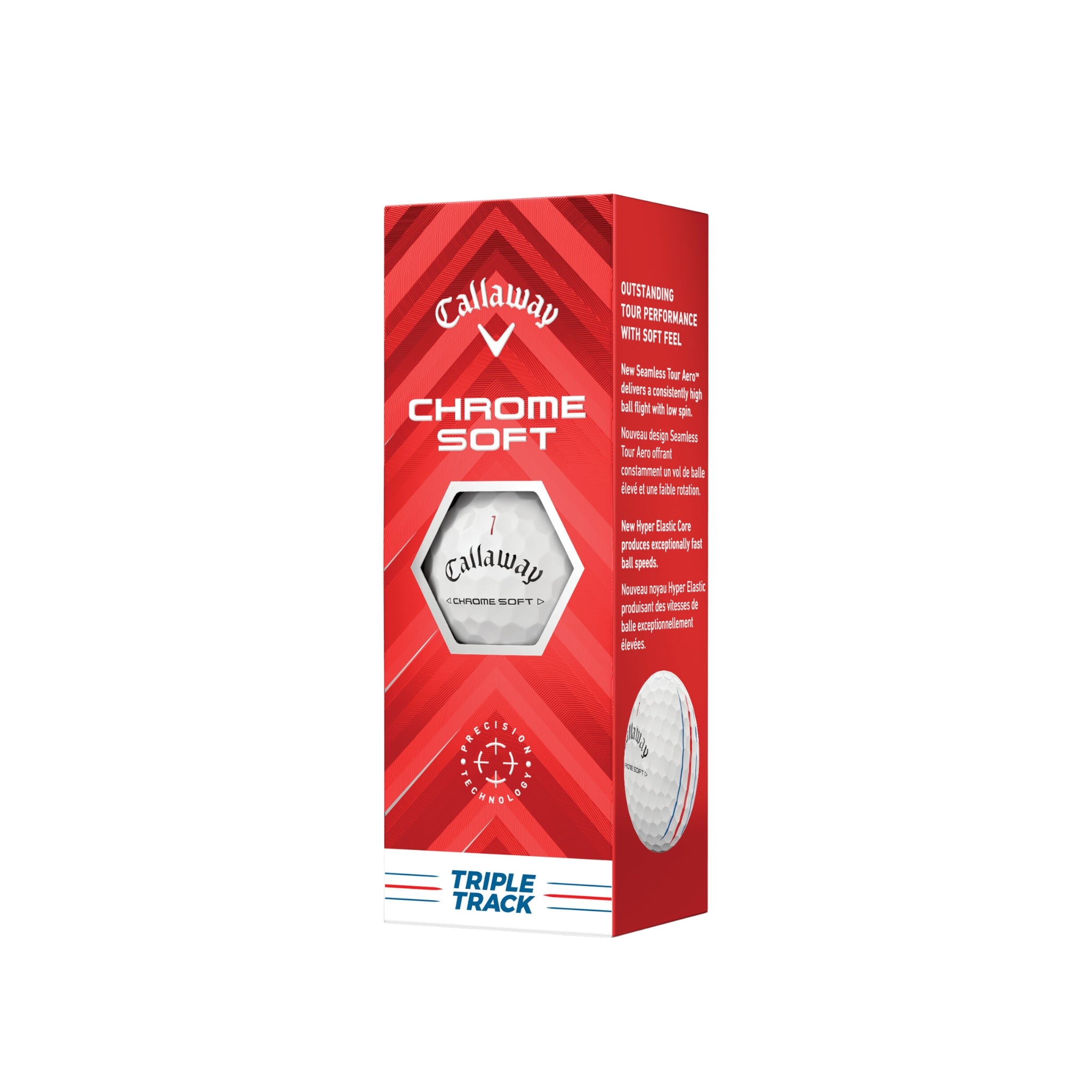 Callaway Chrome Soft | Triple Track - Golf Logo Balls