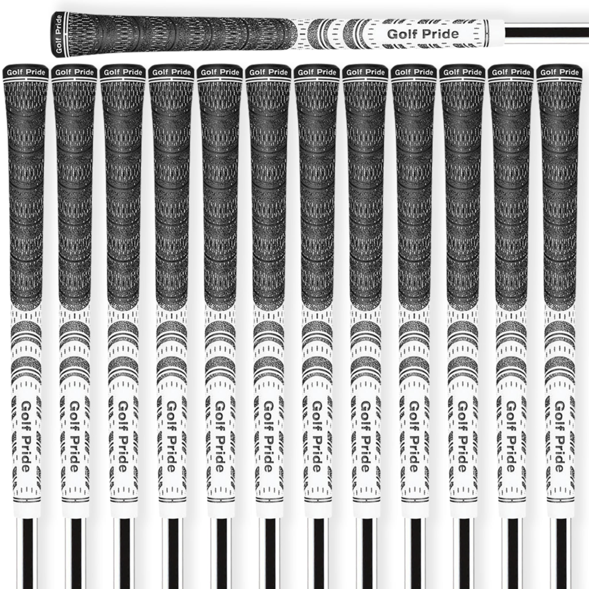 Golf Pride MCC White - 13 grips and replacement parts