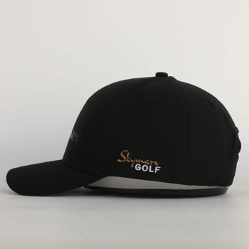 golf lippis musta