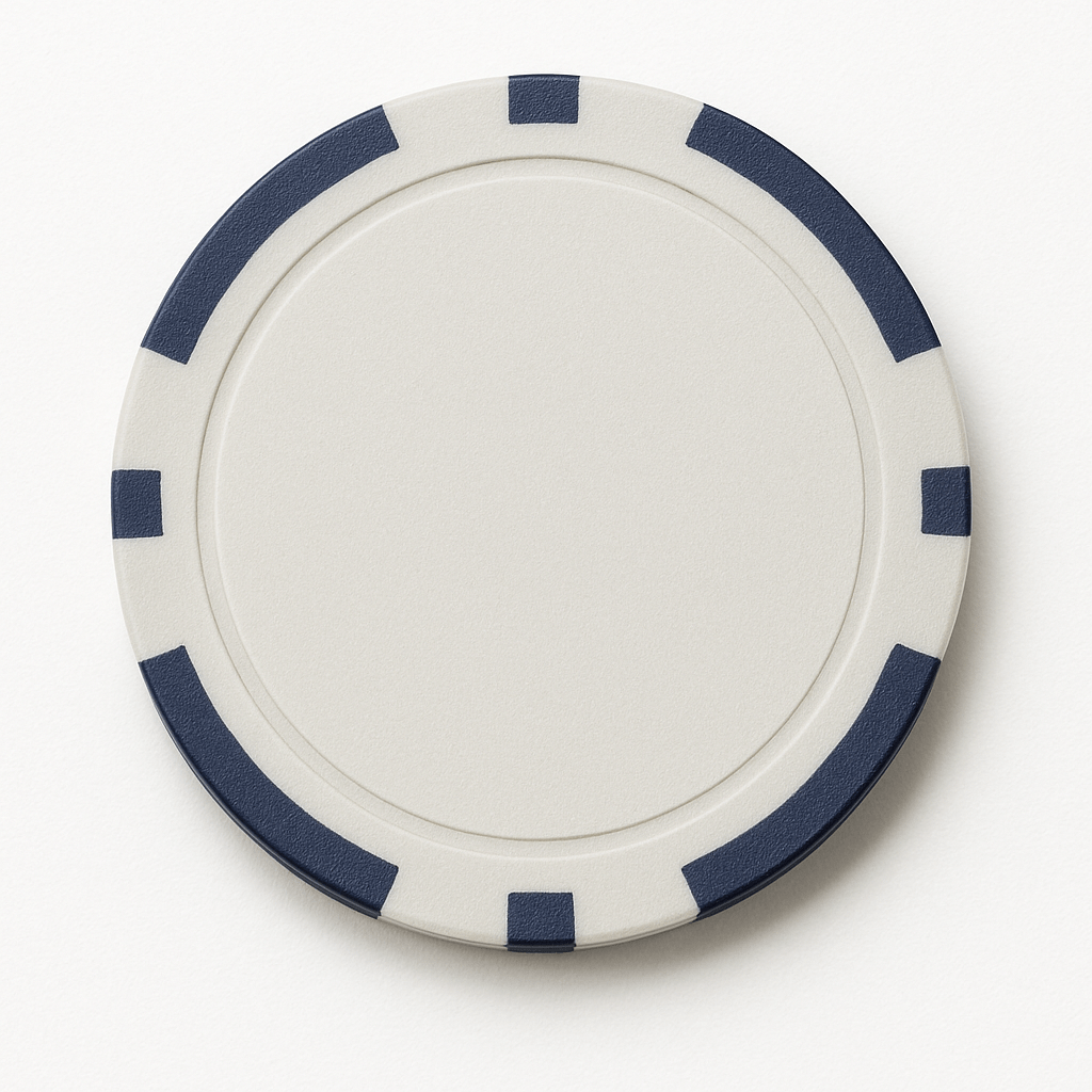 pokerchip merkkausnasta tummansininen