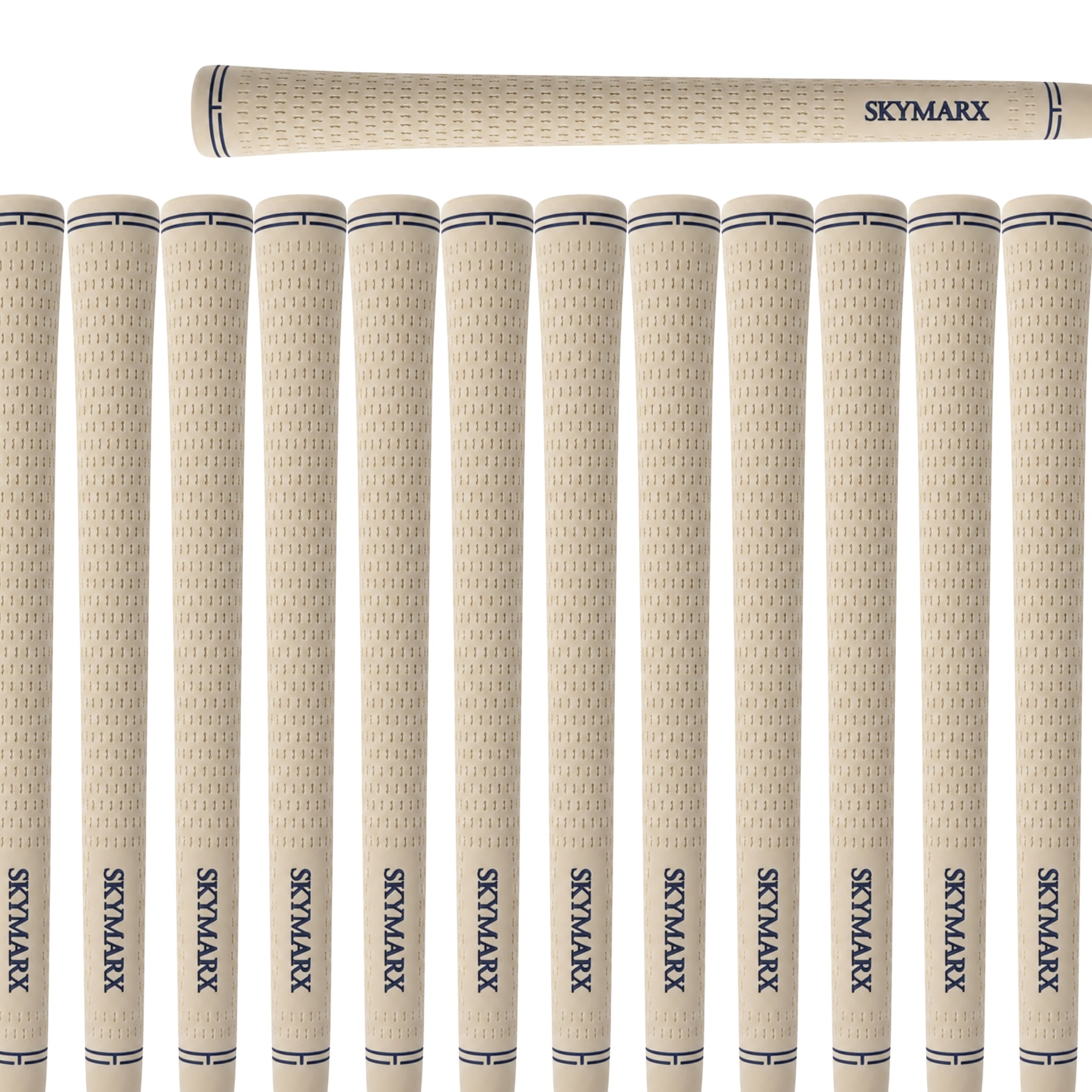 Skymarx Velvet Golfgrippisetti Kerma/Musta - 13 grippiä ja vaihtotarvikkeet