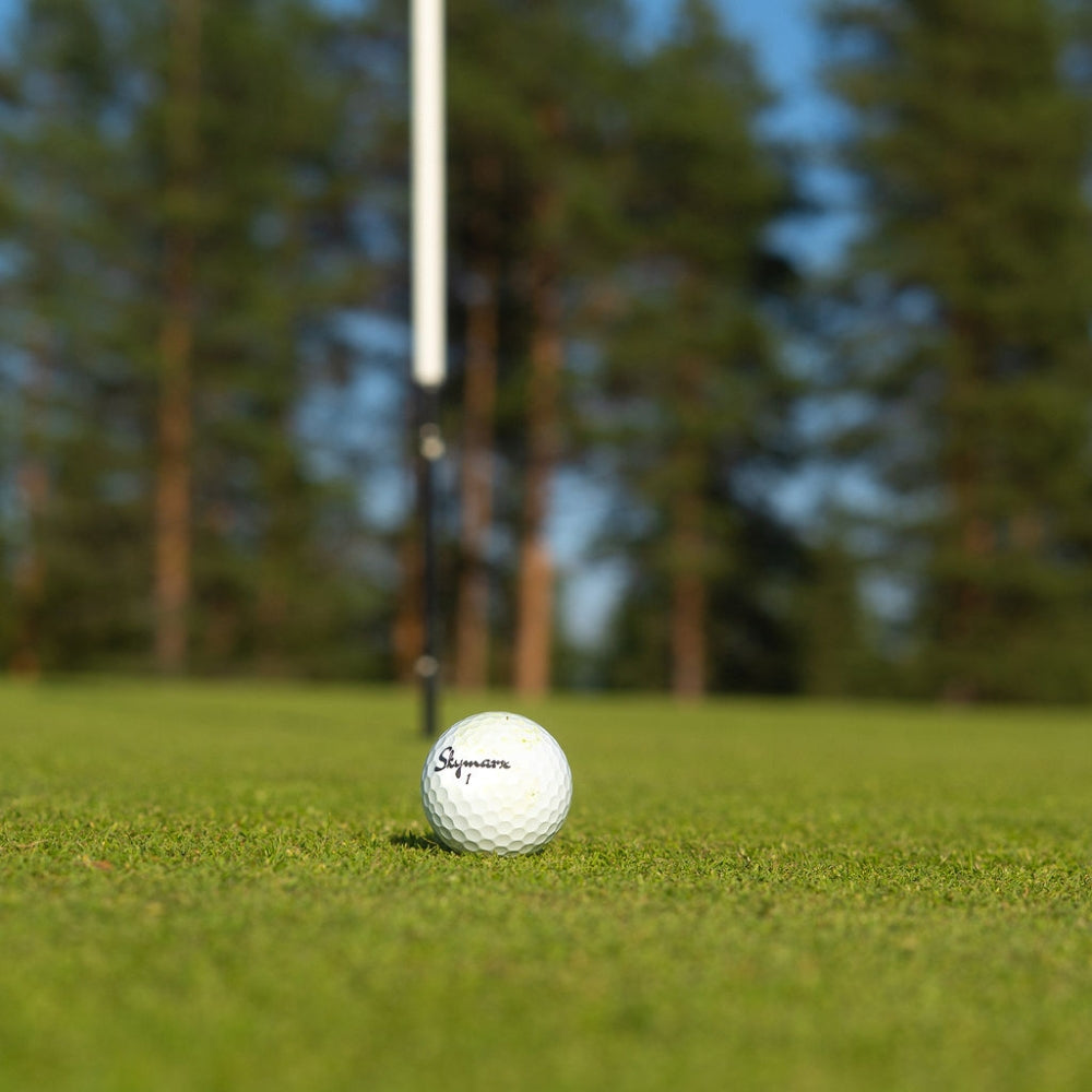 skymarx rebel golfpallo griinillä