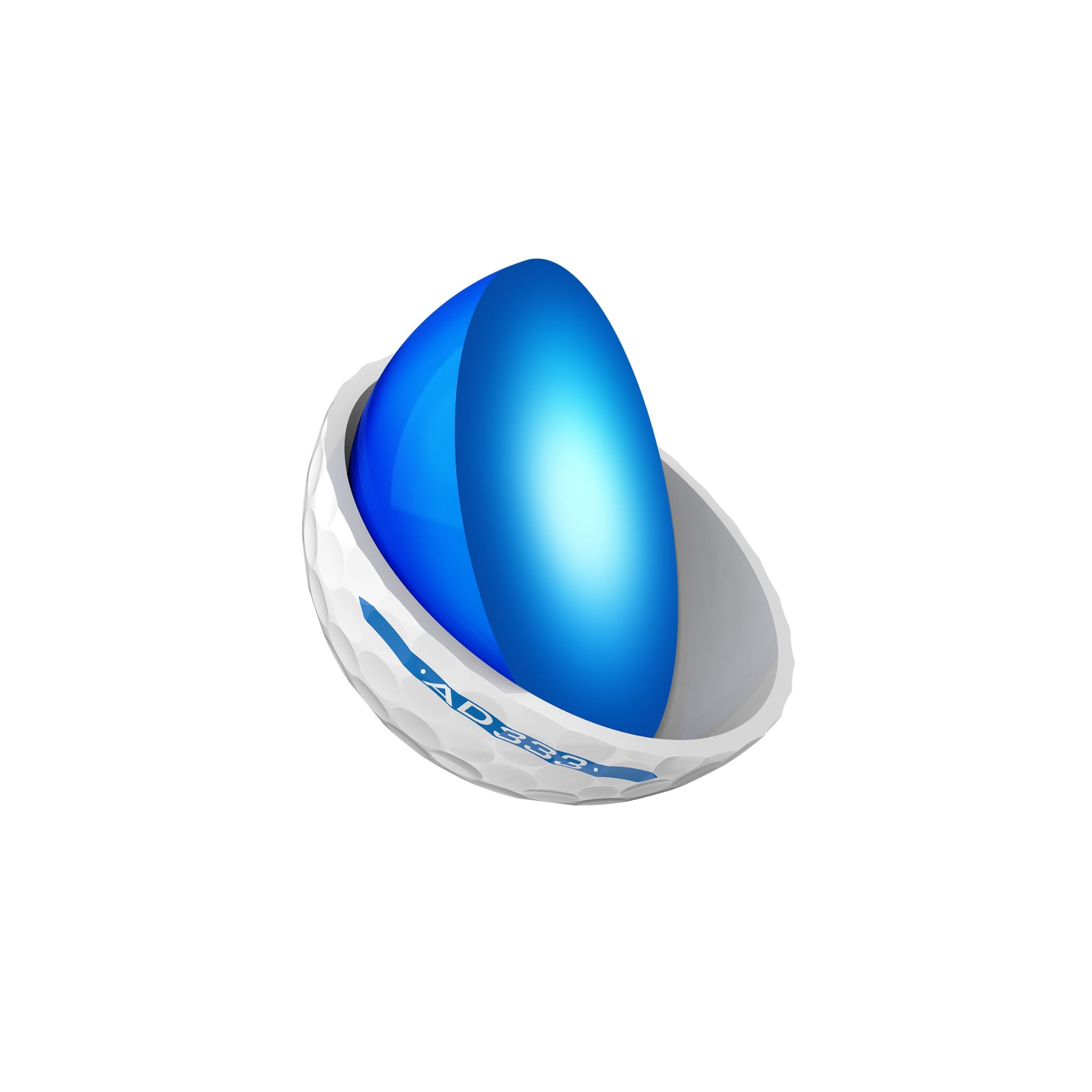 srixon ad333 golfpallon leikkauskuva