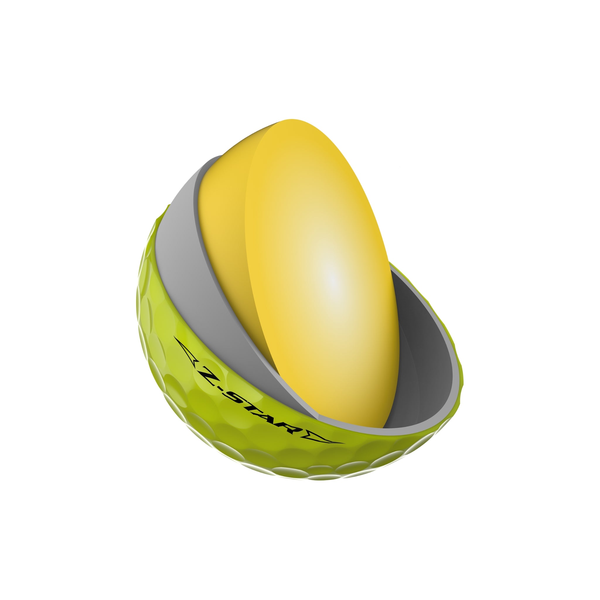 Srixon Z-star | Yellow - Golf Logo Balls