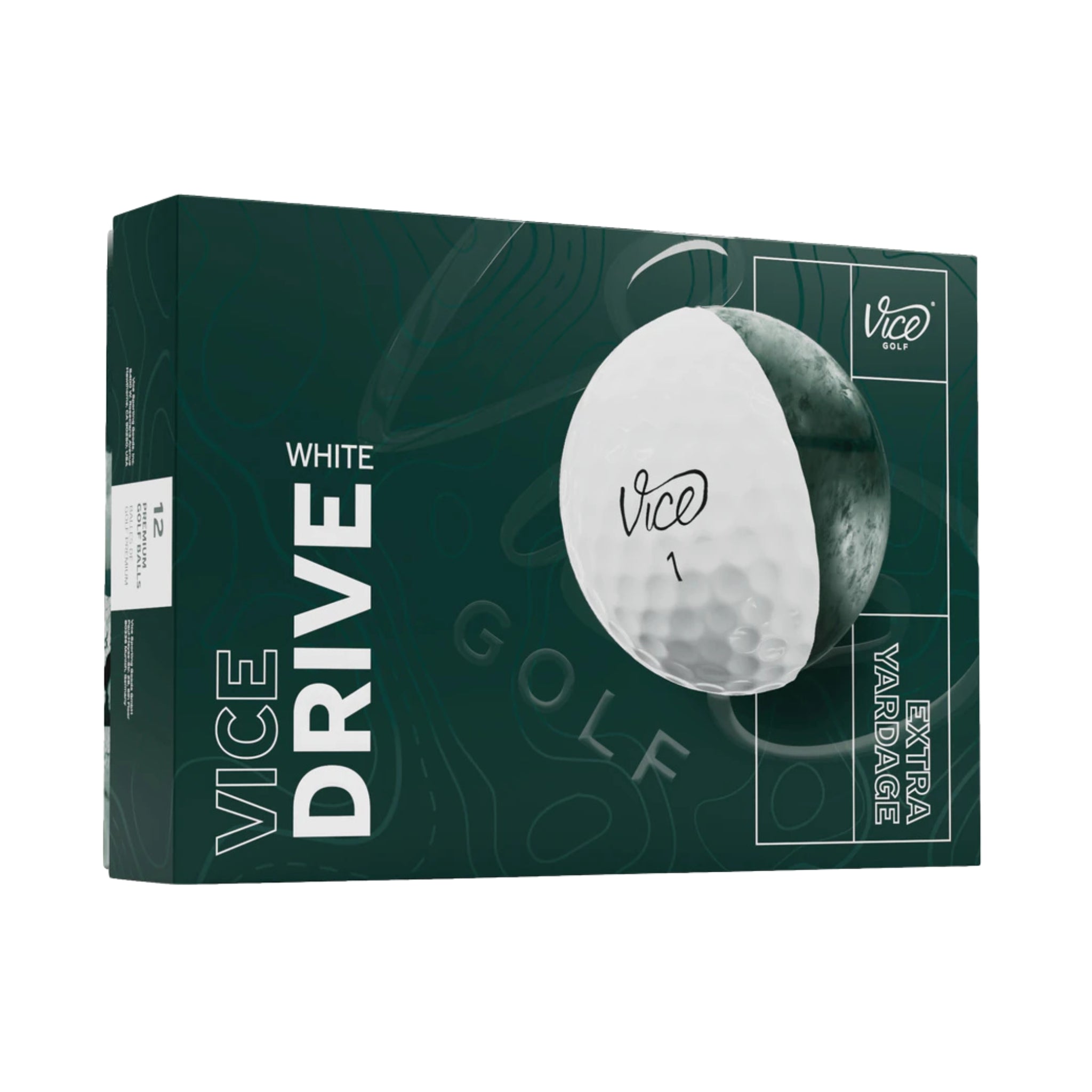 Vice Drive - Golfpallot omalla painatuksella