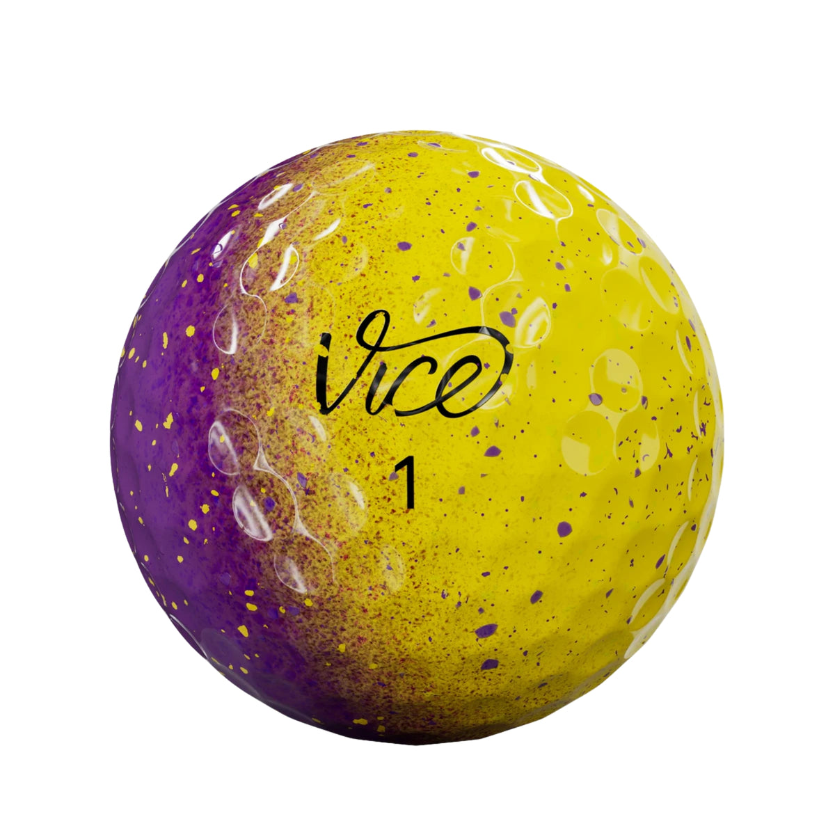 Vice Pro | Royal Gold - Logo Golf Balls