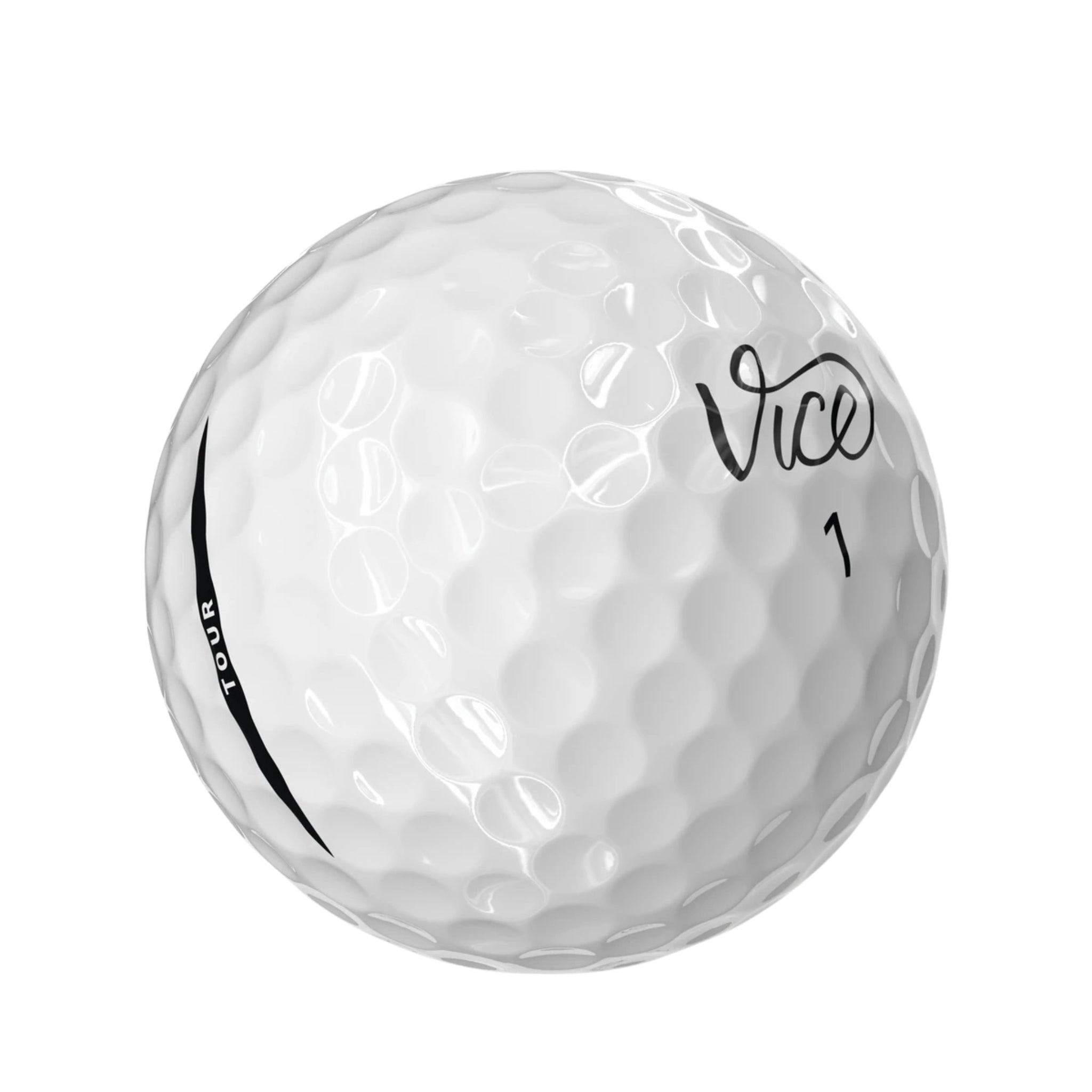Vice Tour - Golfpallot omalla painatuksella