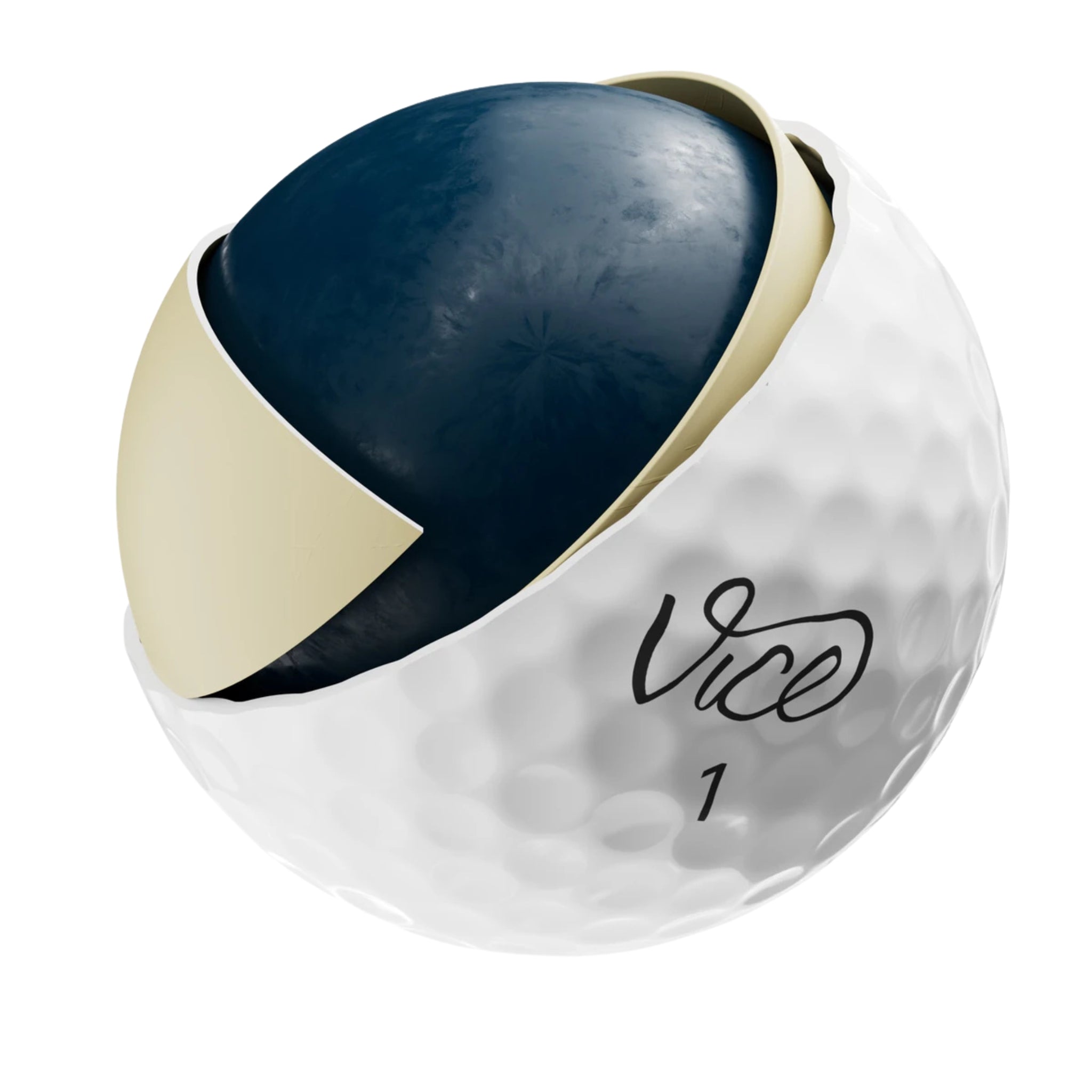 Vice Tour - Golfpallot omalla painatuksella